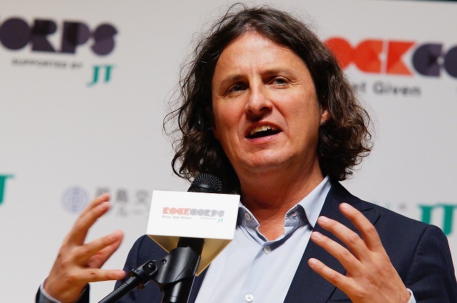 RockCorps（ロックコープス）の共同創設者であり、CEOのスティーブン・グリーン氏。