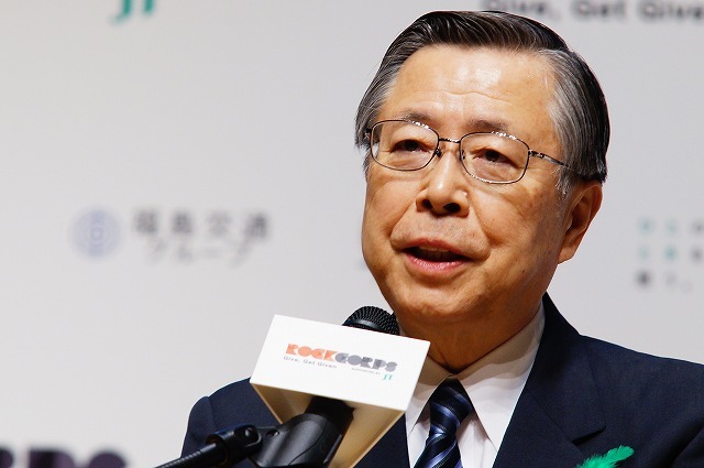 福島県の佐藤雄平知事。震災の被害から復興されつつあるが、今は風評被害に悩まされていると嘆く。