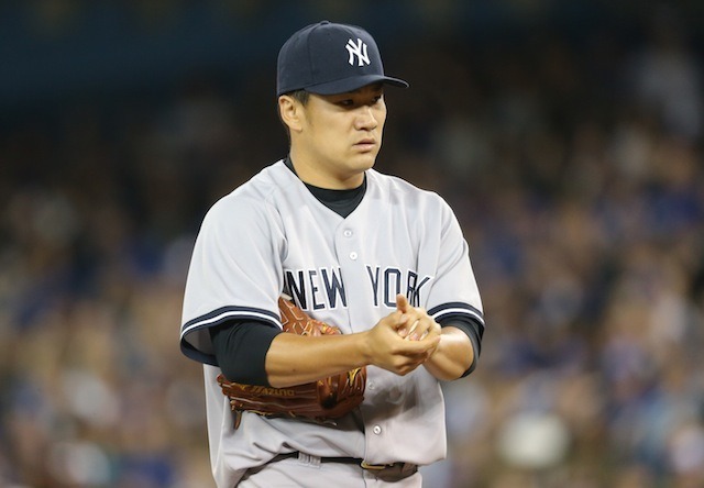 田中将大（4月4日）　(c) Getty Images