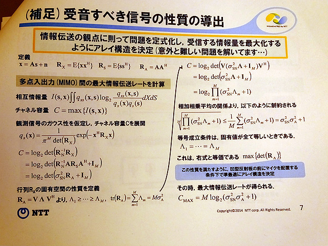 NTT「ズームアップマイク」デモ