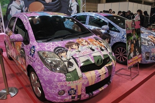 『ガールズ&パンツァー』公式痛車