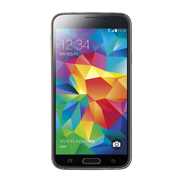 「GALAXY S5 SCL23」ピンクモデル