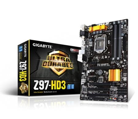 日本ギガバイト「GA-Z97-HD3」