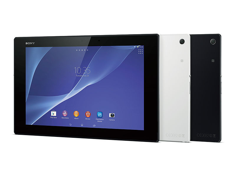32GBモデルと16GBモデルがラインナップされる「Xperia Z2 Tablet」Wi-Fiモデル