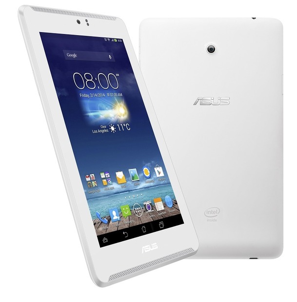 「ASUS Fonepad 7 LTE」ホワイトモデル