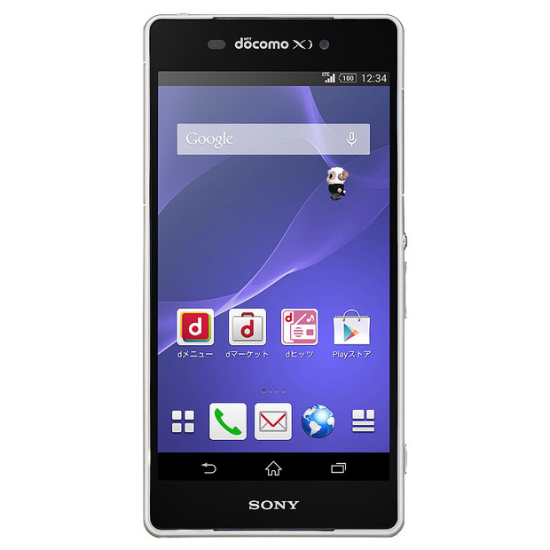 「Xperia Z2 SO-03F」ホワイトモデル