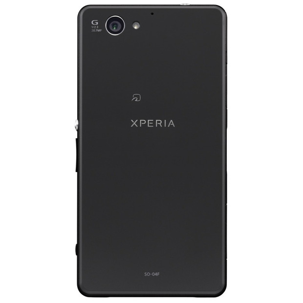 「Xperia A2 SO-04F」Gray black背面