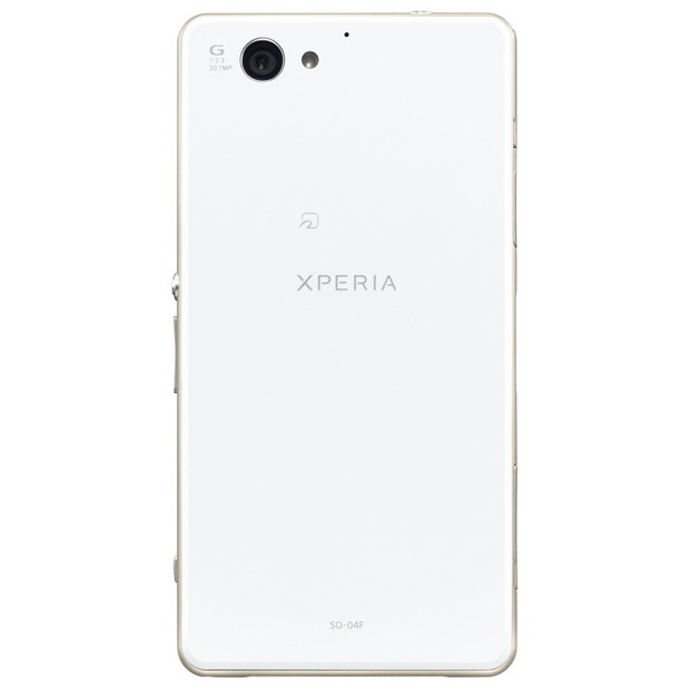 「Xperia A2 SO-04F」White背面