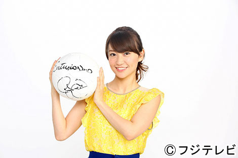 フジテレビ系サッカー番組のスペシャルサポーターに就任した大島優子