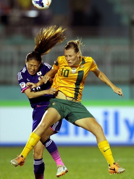 日本対オーストラリア（5月25日、AFC女子アジア杯決勝）　(c) Getty Images