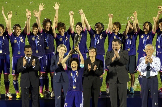 なでしこジャパン（5月25日、AFC女子アジア杯決勝）　(c) Getty Images