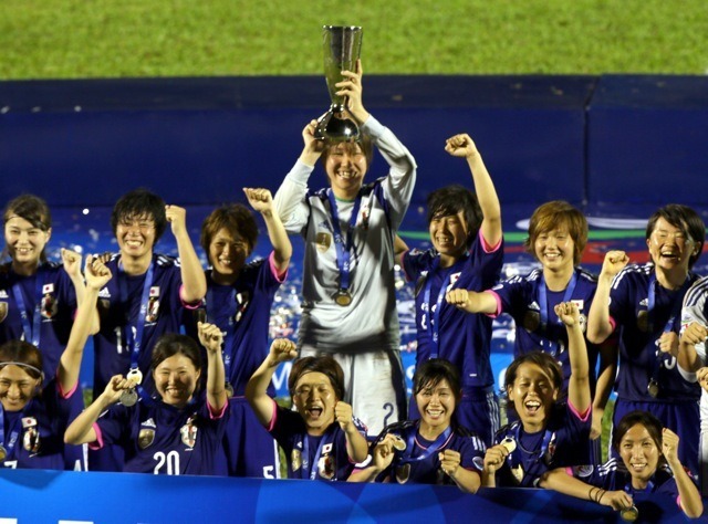 なでしこジャパン（5月25日、AFC女子アジア杯決勝）　(c) Getty Images