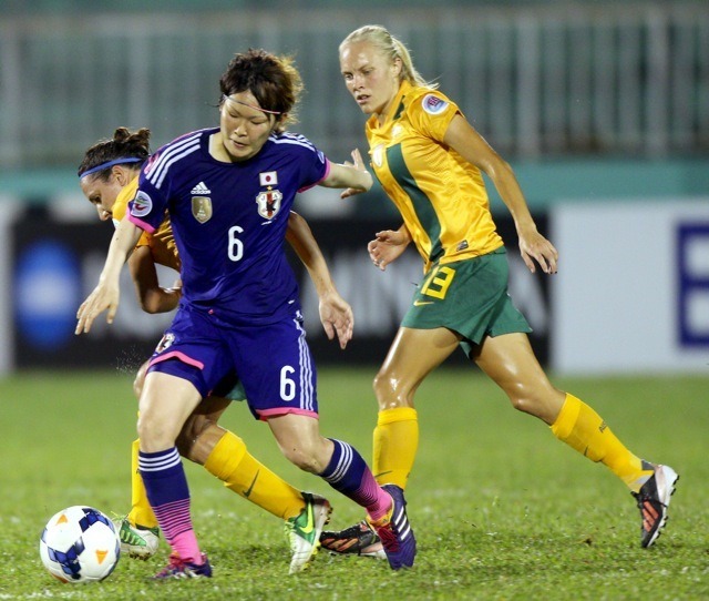 日本対オーストラリア（5月25日、AFC女子アジア杯決勝）　(c) Getty Images