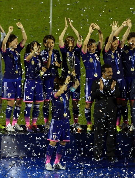 なでしこジャパン（5月25日、AFC女子アジア杯決勝）　(c) Getty Images