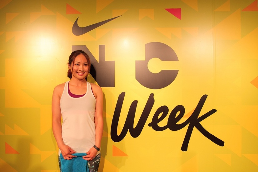 スポーツイベント「NTC WEEK Special Live」に出演した藤森由香選手