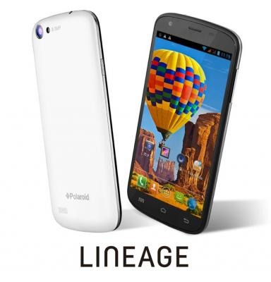 ポラロイドブランドの一般向けSIMフリースマホ「LINEAGE」