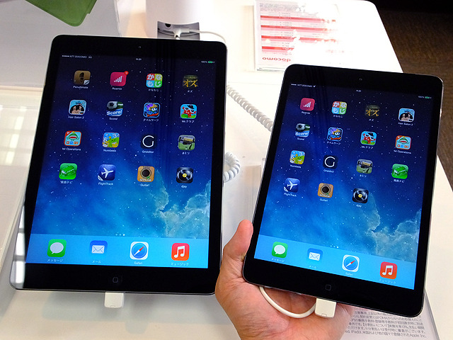 ドコモ iPad販売スタート