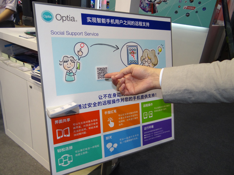 「Optia」の利用イメージ