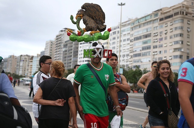 メキシコ・サポーター　(c) Getty Images