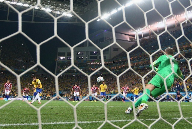 6月12日、ブラジル対クロアチア　(c) Getty Images