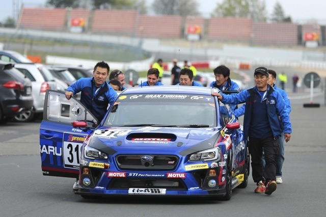 スバルWRX STI NBRチャレンジ2014