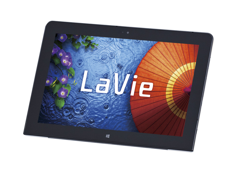 10.1インチのWindows 8.1タブレット「LaVie Tab W TW710/S」。写真はタブレット単体の「TW710/S1S」
