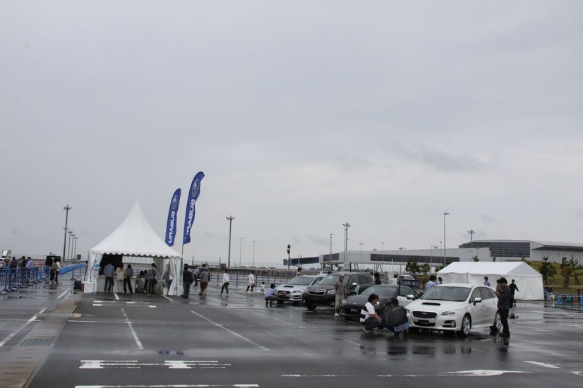 LEVORG DRIVING EXPERIENCE in 中部国際空港