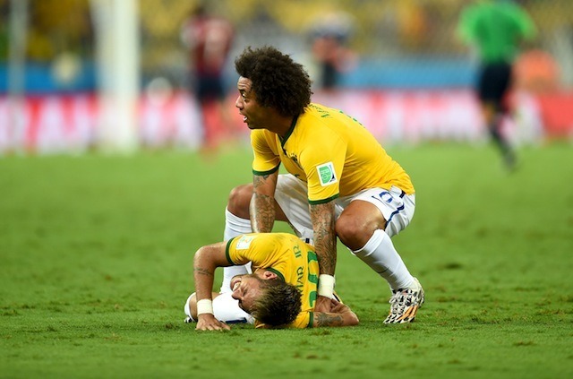 ブラジル対コロンビア戦（7月4日）　(c) Getty Images