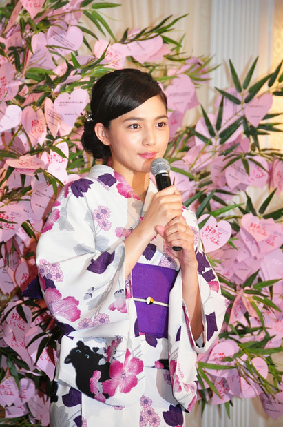 川口春奈／『好きっていいなよ。』七夕ヒット祈願イベント