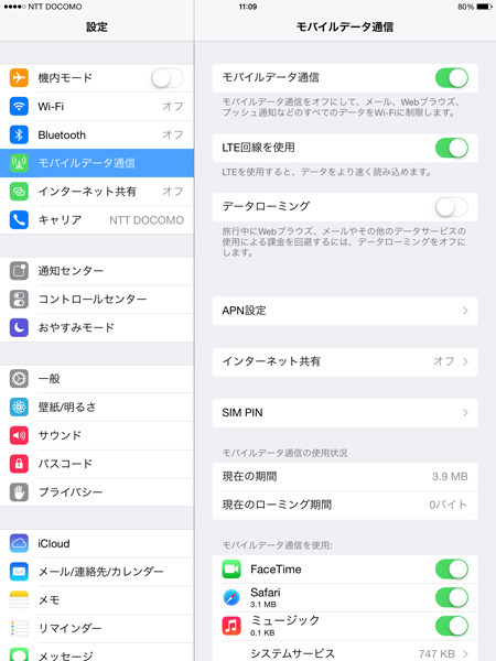 【レビュー】SIMフリーiPadを試す