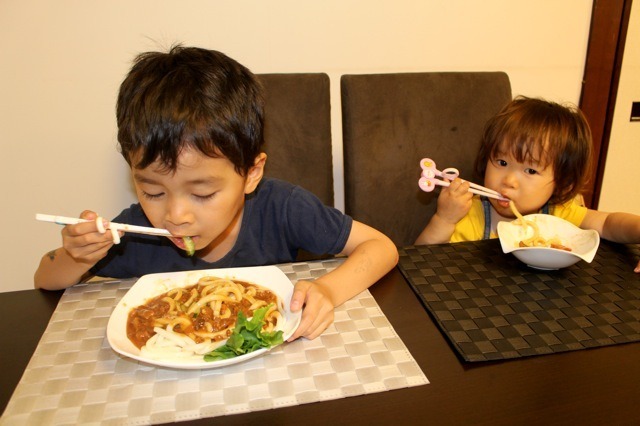 子ども達もパクパク食べてくれました。