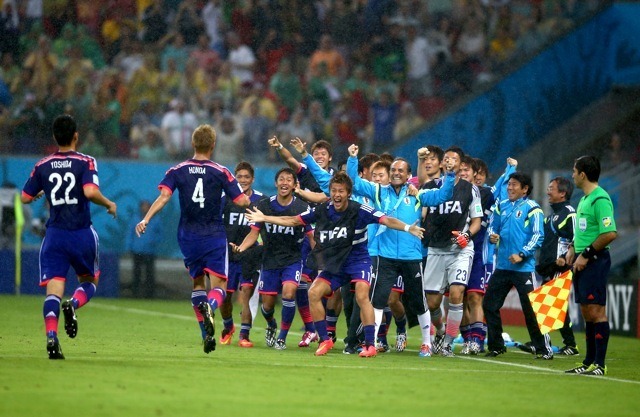サッカー日本代表（6月14日、対コートジボワール戦）