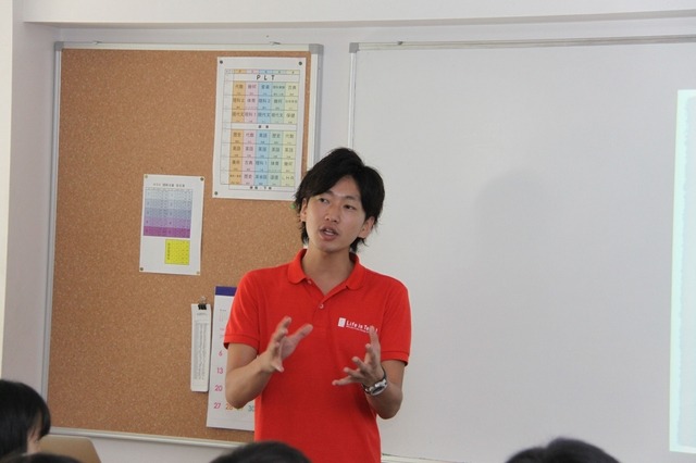 講師のLife is Tech 代表取締役CEO 水野雄介氏