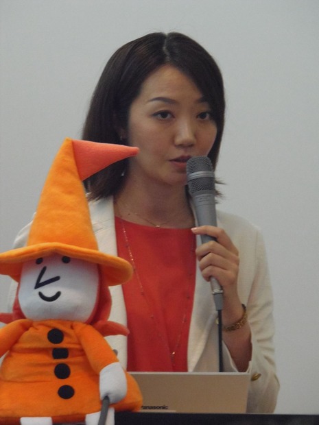 リクルートライフスタイル じゃらんリサーチセンター 研究員 室田明里氏。同センターは、旅行やレジャーの動向から、市場活性化を目的に活動
