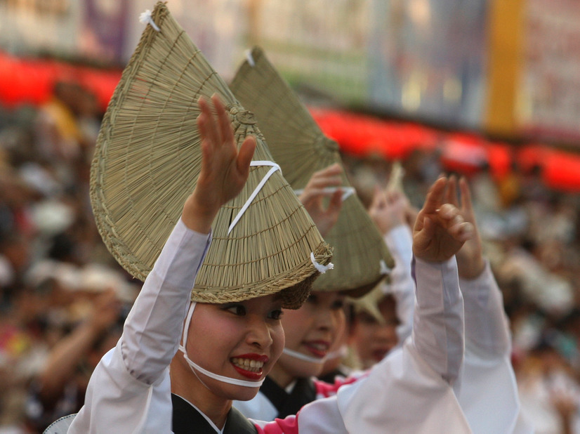 徳島の阿波踊り（c）Getty Images