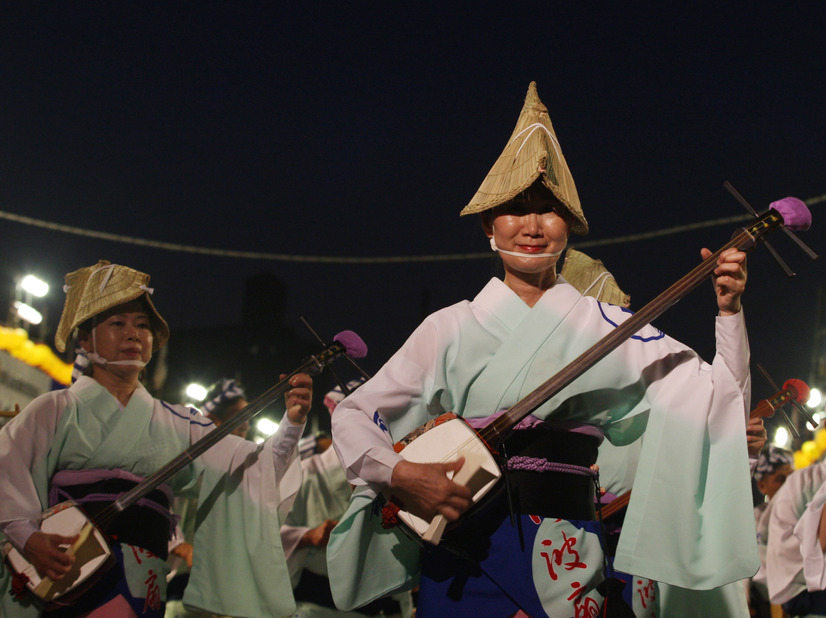 徳島の阿波踊り（c）Getty Images