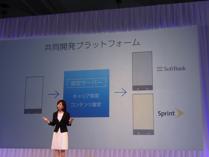 ソフトバンクとスプリントは共同で端末・サービスの開発プラットフォームを構築した