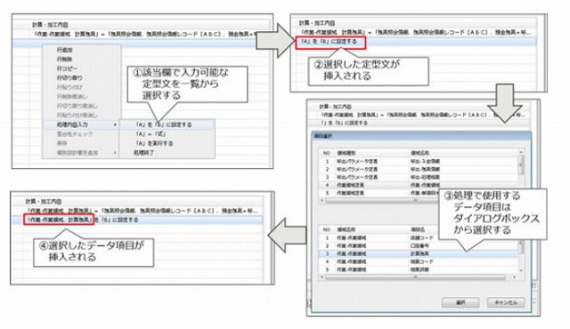 「データ辞書」の利用の流れ