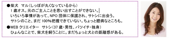 「マル」の声を担当する綿引さやか