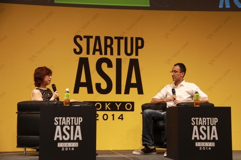 Tech in ASIA レポーター David Corbin氏とのFire Side Chat（トークセッション）