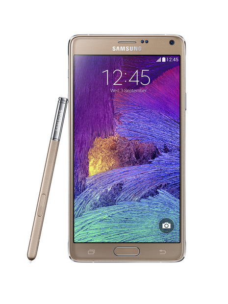 「GALAXY Note 4」Bronze Goldモデル