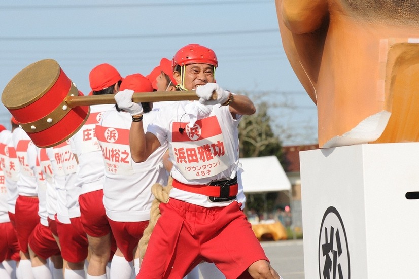 『リンカーン芸人大運動会』競技の一コマ