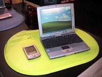 ［CES 2003速報］電力供給もワイヤレスの時代に--MobileWiseのワイヤレス電力供給