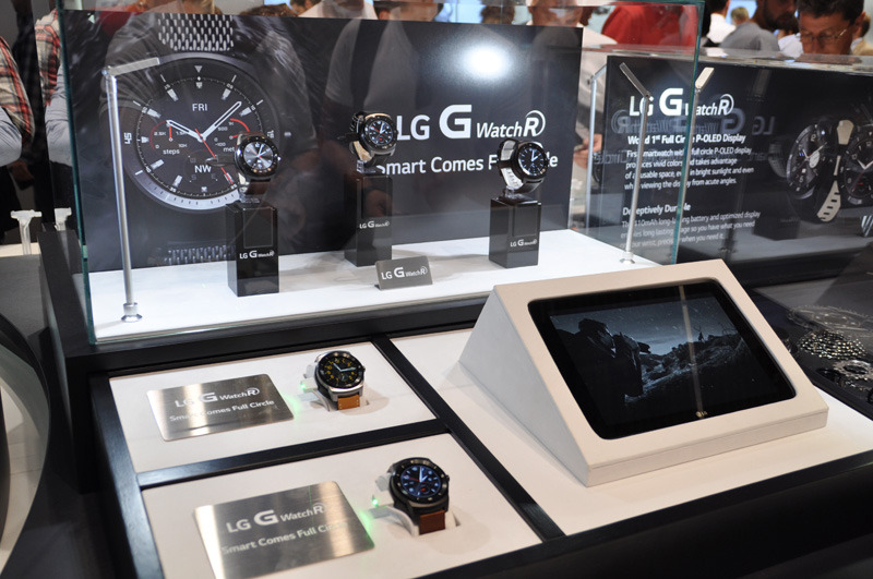 Android Wear搭載スマートウォッチ「LG G Watch R」