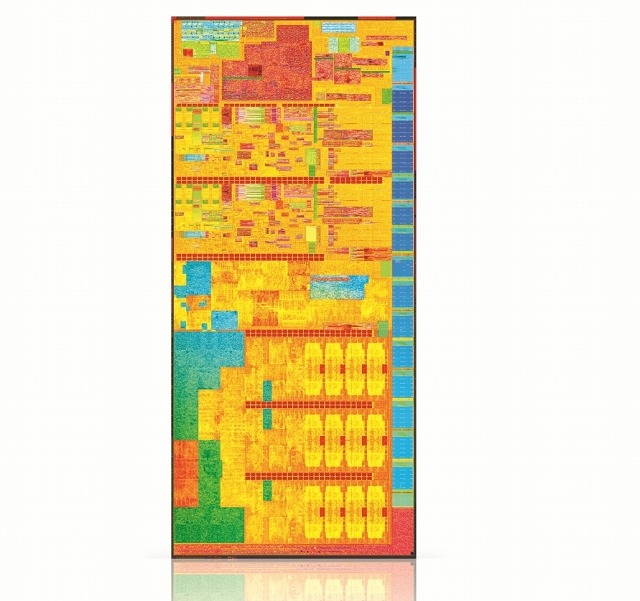 「インテルCore Mプロセッサー」チップイメージ