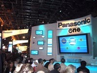 ［CES 2003速報］パナソニック「ONE」によるワイヤレスHDTV。最高4チャンネルまでの同時配信が可能