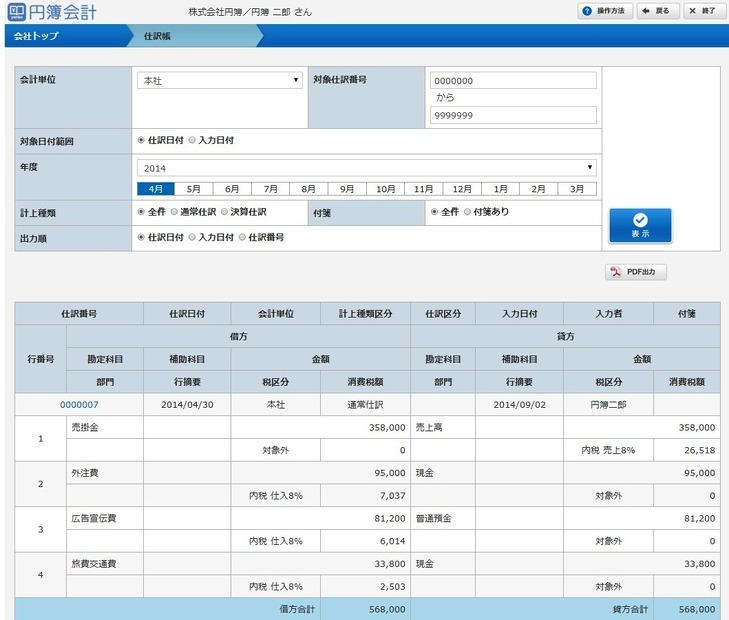 円簿会計