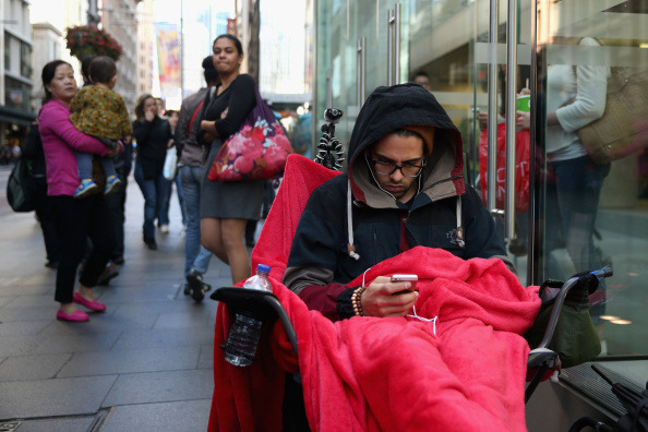 シドニーのApple Store（c）Getty Images