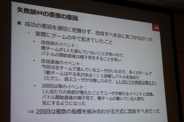 【CEDEC 2014】データの見方を間違えて失敗した5つの例・・・DeNAの分析担当者が語る
