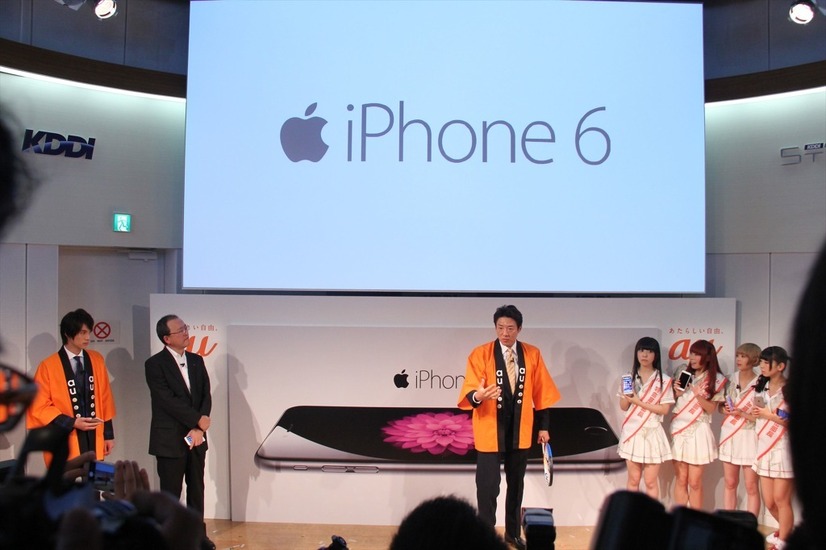 au iPhone 6／6 Plus発売